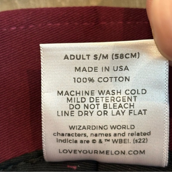 LOVE YOUR MELON Harry Potter Sz S-M  58 cms Embroidered Bucket Hat - Picture 4 of 6